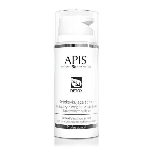Apis Professional Detox Detoxifying Serum with Bamboo Charcoal and Joinized Silver for Oily and Combination Skin 100ml