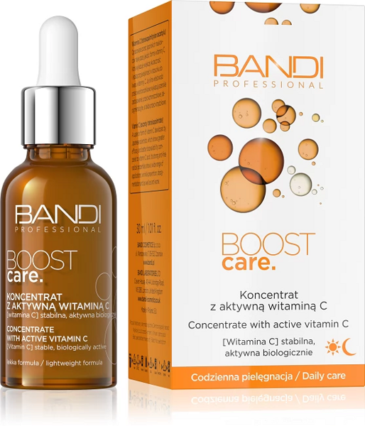 Bandi Boost Care Concentrate with Active Vitamin C for Dull Skin 30ml