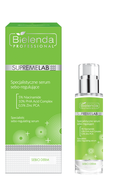 Bielenda Professional SupremeLab Sebio Derm Specialist Regulating Serum for Acne Skin 30ml