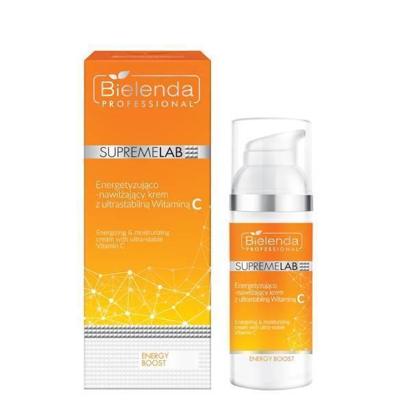 Bielenda Professional Supremelab Energy Boost Energizing and Moisturizing Face Cream with Stable Vit. C 50ml