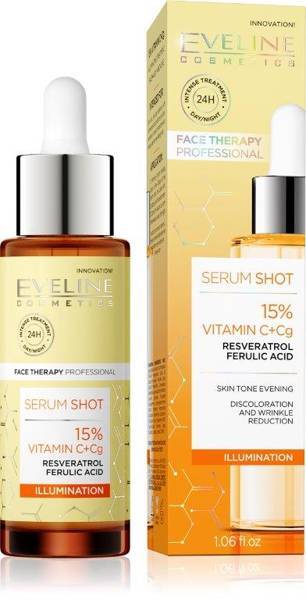 Eveline Serum Shot Illuminating Treatment 15% Vitamin C + Cg 30ml