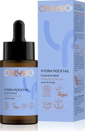 Onlybio Hydra Mocktail Concentrated Moisturizing Serum with Levan and Ginger for Normal and Combination Skin 30ml