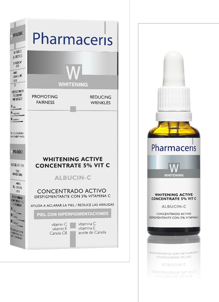 Pharmaceris W Albucin-C Whitening Active 5% Vitamin C for Skin with Discoloration 30ml