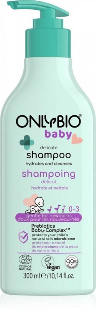 OnlyBio Gentle Shampoo for Babies from 1st Day of Life 300ml