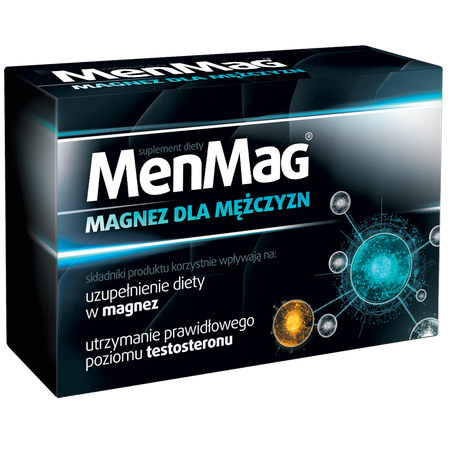 Aflofarm MenMag Magnez dla Mężczyzn 30 Tabletek