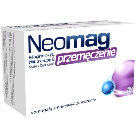 Aflofarm NeoMag Przemęczenie 50 Tabletek