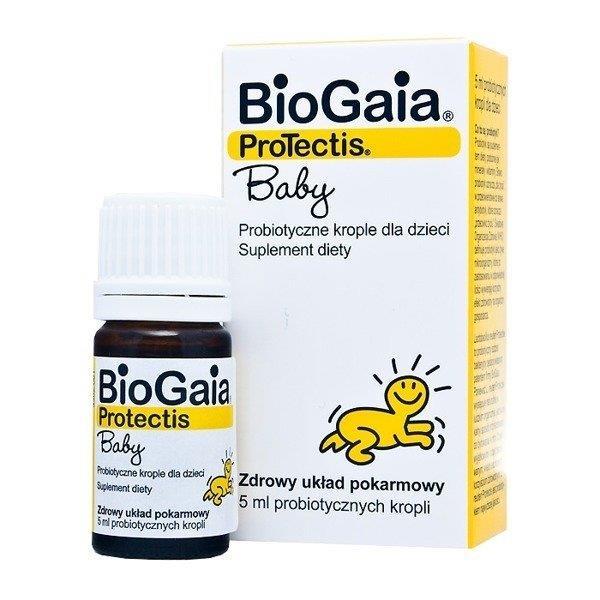 BIOGAIA Protectis Baby Probiotyczne Krople Dla Dzieci 5 ml