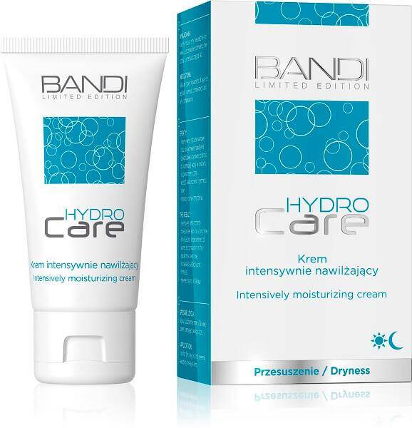 Bandi Limited Edition Hydro Care Intensywnie Nawilżający Krem dla Każdego Rodzaju Cery na Dzień i na Noc 30ml