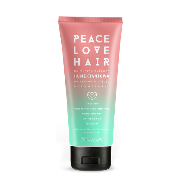Barwa Peace Love Hair Humekantowa Odżywka dla Wøosów Suchych Szorstkich 180ml