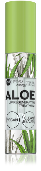 Bell HYPOAllergenic Aloe Vegan Hipoalergiczne Regenerująco-Ochronne Serum do Ust 4ml