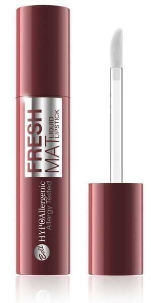 Bell HypoAllergenic Fresh Mat Liquid Lipstick Matowa Pomadka w Płynie 04 Hibiscus 4.4g