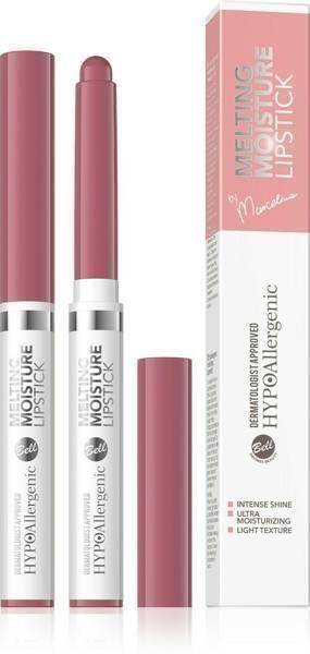 Bell HypoAllergenic Melting Moisture Lipstick Pomadka do Ust 06 Mauve Pink 1.5g