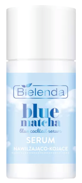Bielenda Blue Matcha Blue Coctail Serum Nawilżająco-Kojące dla Każdego Rodzaju Cery 30g
