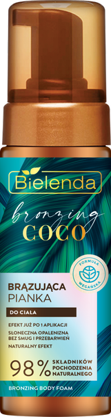 Bielenda Bronzing Coco Brązująca Pianka do Ciała 150ml
