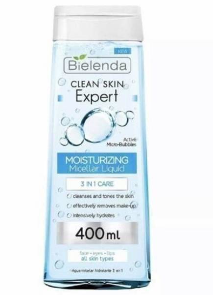 Bielenda Clean Skin Expert Moisturizing Micellar Water 400ml