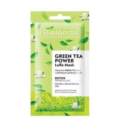 Bielenda Green Tea Power Luffa Maseczka i Peeling Detoksykujacy 2w1 8ml