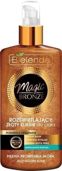 Bielenda Magic Bronze Rozświetlający Złoty Eliksir do Ciała Lekka Formuła 150ml