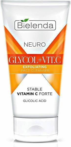 Bielenda Neuro Glycol + Vit. C Eksfoliująca Emulsja do Mycia Twarzy 150ml