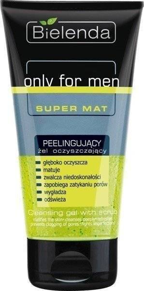 Bielenda Only for Men Super Mat Peelingujący Żel Oczyszczający 150g