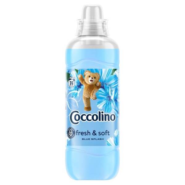 Coccolino Fresh & Soft Blue Splash Płyn do Płukania Tkanin o Świeżym Kwiatowym Zapachu 975ml
