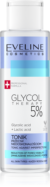 Eveline Glycol Therapy 5% Tonik Przeciw Niedoskonałościom 110ml