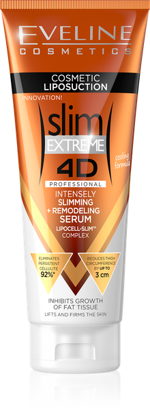 Eveline Slim Extreme 4D Serum Intensywnie Remodelujące Liposukcja 250ml