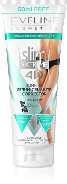 Eveline Slim Extreme 4D Serum Intensywnie Wyszczuplające + Ujędrniające 200ml