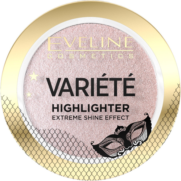 Eveline Variete Extreme Shine Effect Rozświetlacz Prasowany No 01 5g