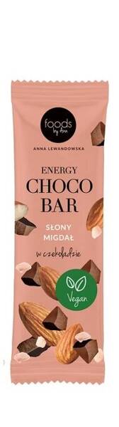 Foods by Ann Energy Choco Batonik Energetyczny Słony Migdał 35g