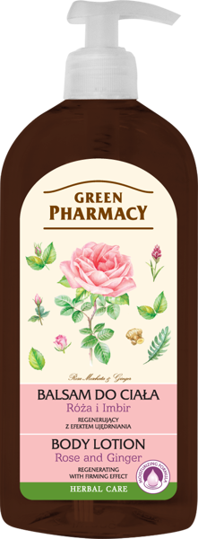 Green Pharmacy Balsam do Ciała Róża Imbir 500ml