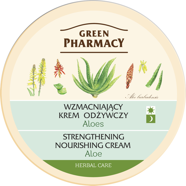Green Pharmacy Wzmacniający Krem Odżywczy Aloes 150ml
