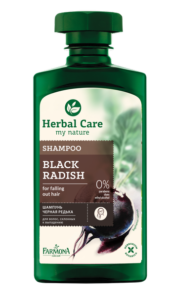 Herbal Care Szampon Czarna Rzepa dla Włosów Wypadających 330ml