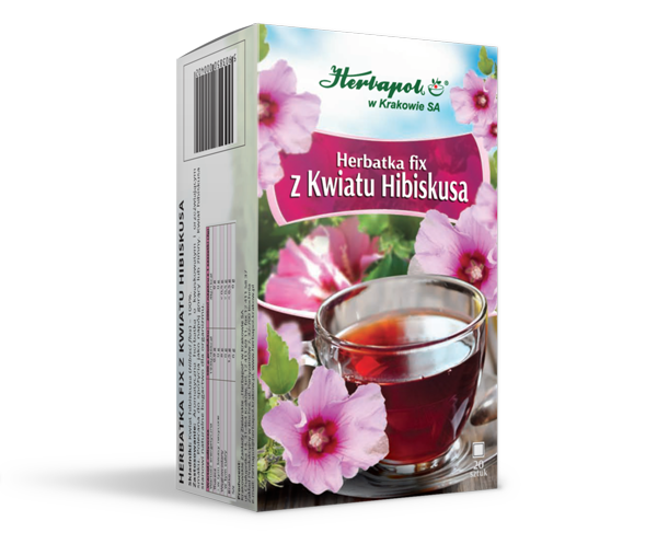 Herbapol Herbatka Fix z Kwiatu Hibiskusa 20x2g