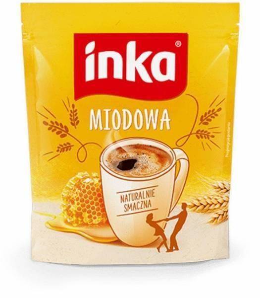 Inka Miodowa Rozpuszczalna Kawa o Wyjątkowym Aromacie z Nutą Szlachetnego Miodu 200g