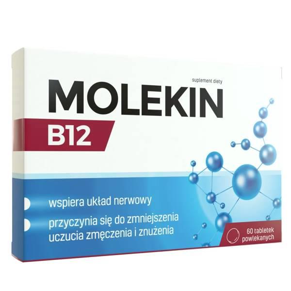 Molekin B12 na Wsparcie Układu Nerwowego 60 Tabletek