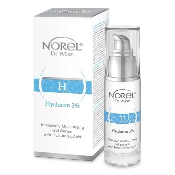 Norel Hyaluron 3% Żelowe Serum Intensywnie Nawilżające z Kwasem Hialuronowym 30ml