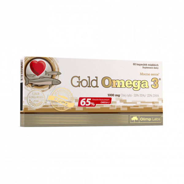 Olimp Gold Omega 3 1000 mg 60 Kapsułek
