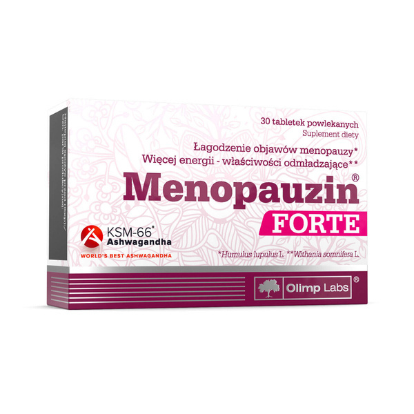 Olimp Menopauzin Forte Łagodzi Objawy Menopauzy 30 Tabletek