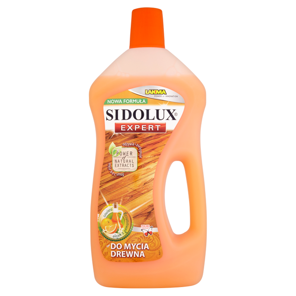 SIDOLUX Expert Do Mycia Drewna Z Olejkiem Pomarańczowym Pojemność: 750ml