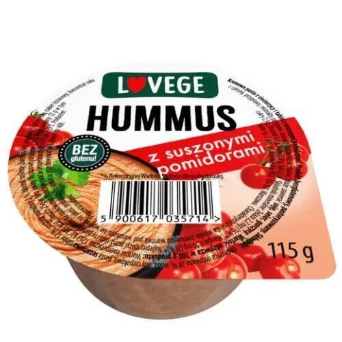 Sante Lovege Hummus z Suszonymi Pomidorami 115g