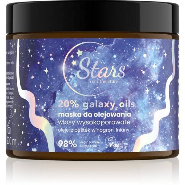 Stars from the Stars Galaxy Oils Maska do Olejowania Włosy Wysokoporowate Vegan  200ml
