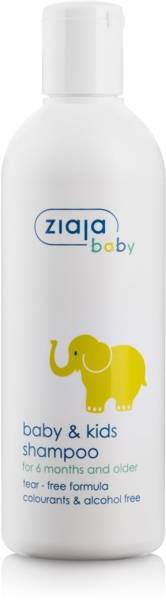 Ziaja Baby Rumiankowy Delikatny Szampon dla Dzieci i Niemowląt powyżej 6 Miesiąca Życia Vegan 270ml